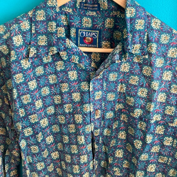 Chaps Plaid Long Sleeve - Picture 1 of 3